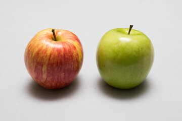 apple on white background