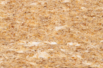 Texture of the surface of crispbreads. Macro shot.