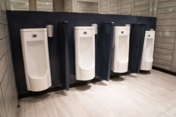 Modern of toilet room interior
