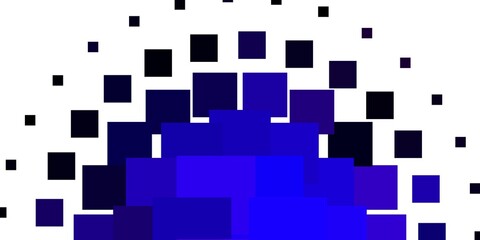 Light Pink, Blue vector background with rectangles. Abstract gradient illustration with colorful rectangles. Best design for your ad, poster, banner.