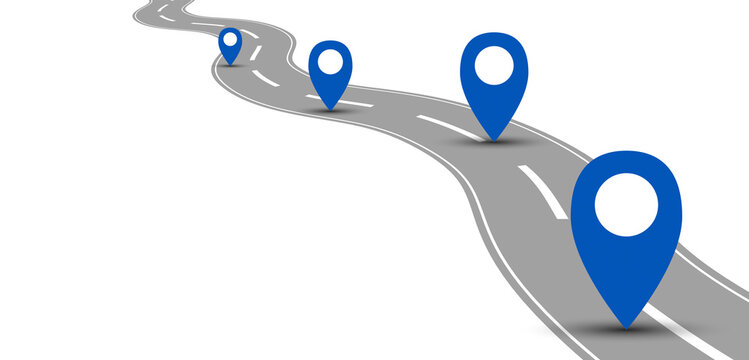 sfondo, strada, tappe, percorso, pause