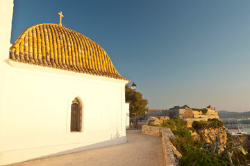 Fototapeta na wymiar Convento de los Dominicos, siglo XVI-XVII. Dalt Vila.Ibiza.Balearic islands.Spain.