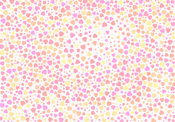 Abstract heart background, wallpaper background, cute seamless pattern background