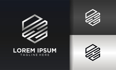 monogram letter DCG logo