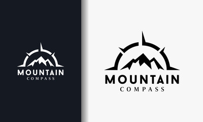 mountain compass logo © Hasim