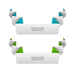 Banner ribbon presentation, vector shape for information. Graphic shape composition business presentations. banners strip annotations. Color band, sticker banner for registration proposals ribbon