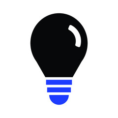 Light Bulb vector icon illustrations