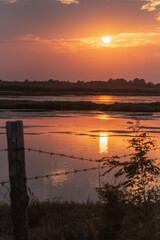 Obraz premium Lagoon in Rovigo near venice 