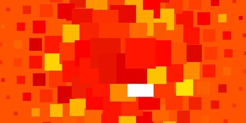 Light Orange vector texture in rectangular style. Rectangles with colorful gradient on abstract background. Pattern for business booklets, leaflets