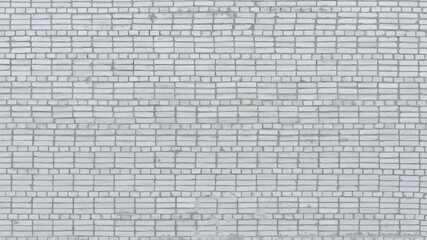large white empty brick wall with copyspace for mockup and design element