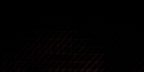 Dark Pink vector template with lines. Geometric abstract illustration with blurred lines. Pattern for ads, commercials.