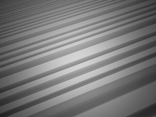 Obraz premium 3D-image, 3D-rendering, background. 3D white, gray streaks illustration high-tech. Wallpaper, website, postcard, corporate identity, packaging.