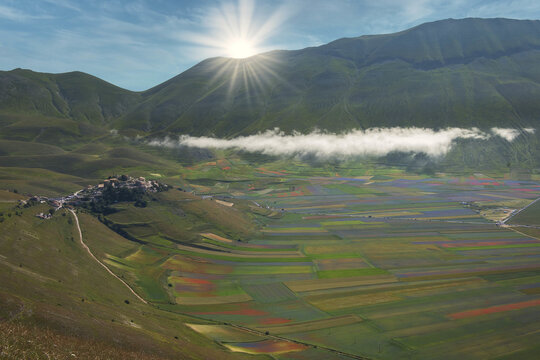 Castelluccio of norcia