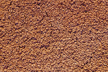 Close up macro of dry orange texture of earth  dry land desert formations. Blank spase background...