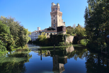 Fototapeta premium Historical observatory tower in Padua, Italy