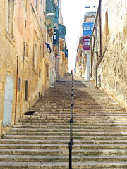 Fototapeta premium The Maltese architecture, buildings, Valetta