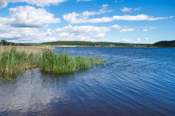 View of the lake in Sortavala