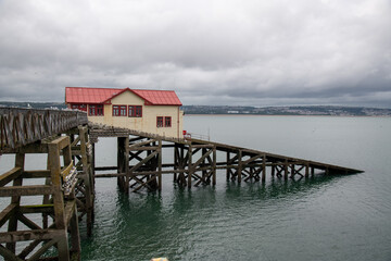 The 1898 Mumbles Pier Gower Wales UK Europe