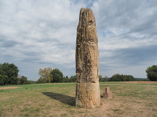 Der Gollenstein – Menhir - Blieskastel
