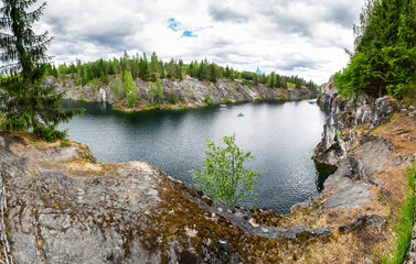 Ruskeala Marble Canyon