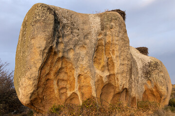 Landscape in the Natural Area of Barruecos. Extremadura. Spain.