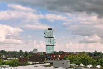 Cityscape of Bochum with modern skyscraper - Germany