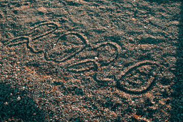 inscription on the sand 2020