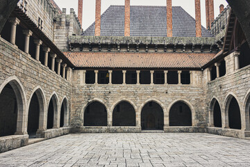 Obraz premium House of the Dukes of Bragança, national monument, Guimarães, Portugal