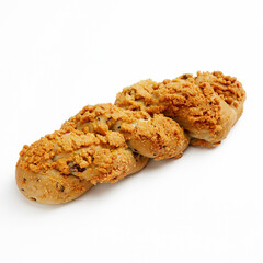 Black rice glutinous rice twist bread