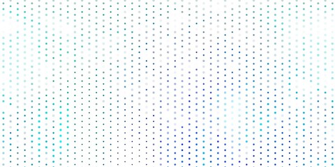 Light blue vector background with bubbles.