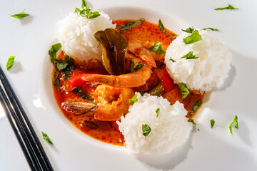 Thai Panang Kung Shrimp