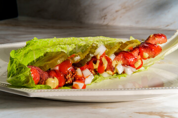 Fancy Spiral Hot Dog