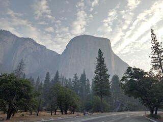 Sunrise in Yosemite National Park