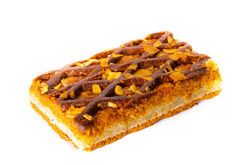 Trraditional Dutch snck Gevulde Speculaas