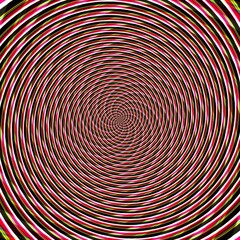 Abstract background illusion hypnotic illustration, deceptive fancy.