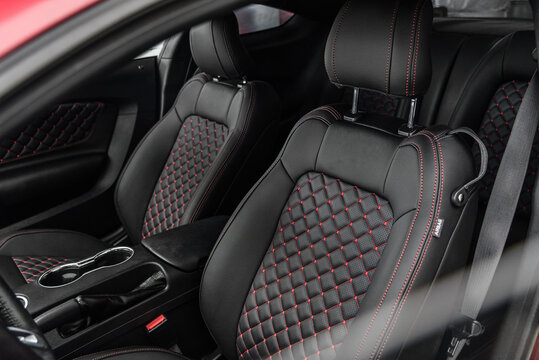 A american sports car leather seats