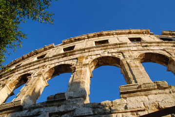 Obraz premium Pula Arena is a roman Amphitheatre in Istria, Croatia