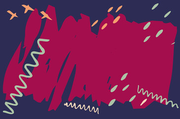 wallpapers with random drawings of different colors