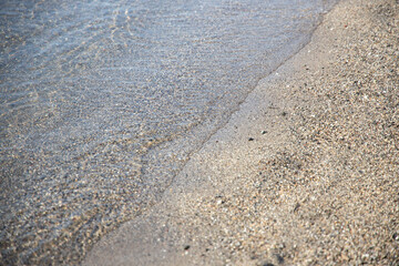 a calm sea and beautiful sands