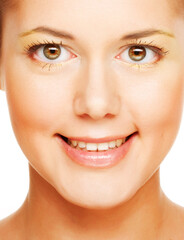 Obraz premium woman with health skin of face
