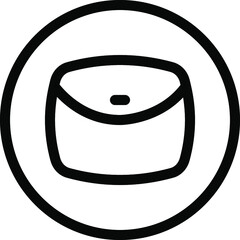 User Interface Icon Home icon arrow icon mail icon message icon chat icon chatting icon folder ion login icon logout icon line style icon. vector illustration. vector icon