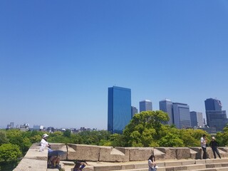 Osaka City Landscape, Osaka, Japan