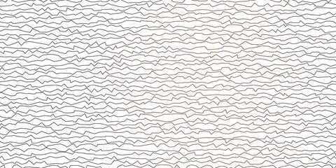 Dark Orange vector template with curved lines. Illustration in abstract style with gradient curved.  Pattern for ads, commercials.
