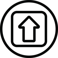 User Interface Icon Home icon arrow icon mail icon message icon chat icon chatting icon folder icon login icon logout icon line style icon. vector illustration. vector icon