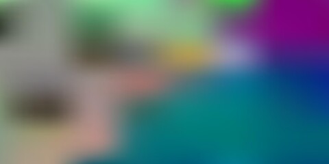 Light multicolor vector gradient blur background.