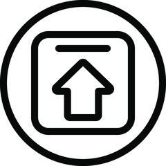 User Interface Icon Home icon arrow icon mail icon message icon chat icon chatting icon folder icon login icon logout icon line style icon. vector illustration. vector icon