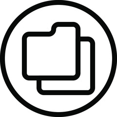 User Interface Icon Home icon arrow icon mail icon message icon chat icon chatting icon folder icon login icon logout icon line style icon. vector illustration. vector icon