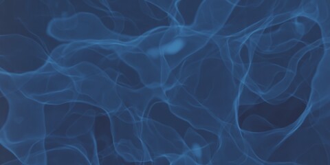 3D render of Blue nebullar, background concept