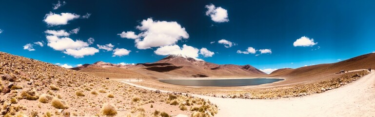 landscape with mountains