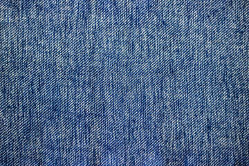 Naklejka premium blue denim jeans texture background can be used as wallpaper horizontal orientation